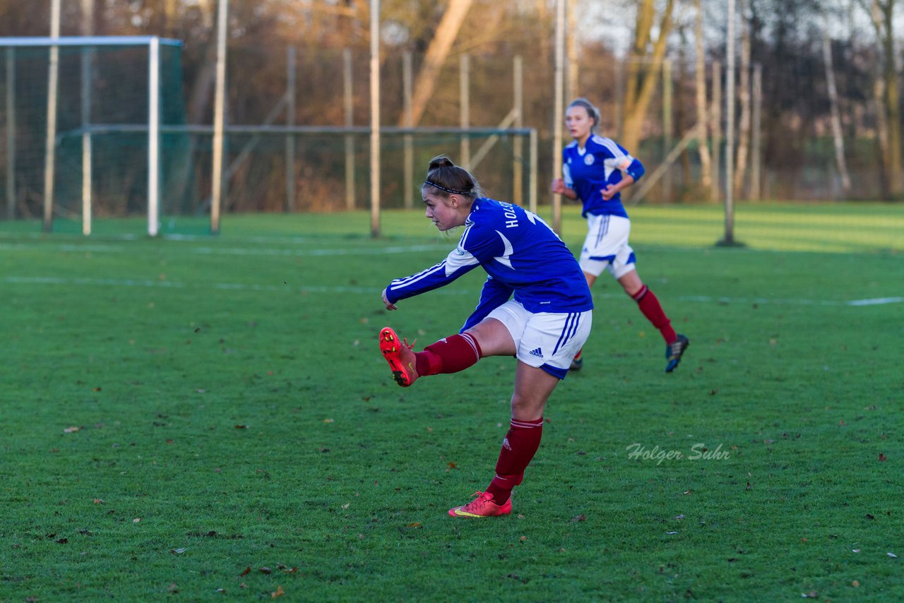 Bild 207 - B-Juniorinnen Hamburger SV - Holstein Kiel : Ergebnis: 0:1